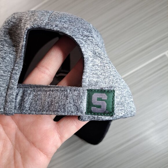 Michigan State Spartans Plaid Cap Adjustable Back By Captivating Headwear Hat - Picture 5 of 10